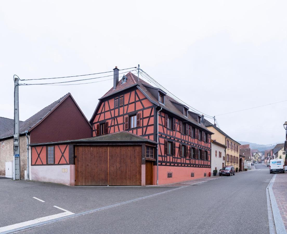 A L'Oree Des Vignes, Gite Classe 3 Etoiles Au Centre De La Route Des Vins D'Alsace Orschwiller Exterior photo